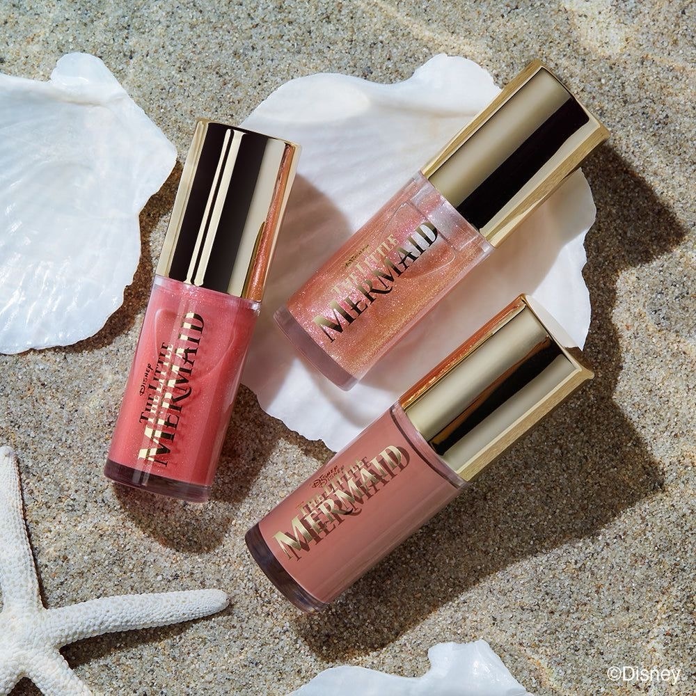 Disney’s The Little Mermaid Lip Oils & Lip Cream Trio by Sigma Beauty
